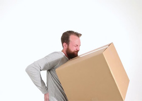 چگونگی صحیح حمل کردن جعبه ها و محافظت از آسیب دیدگی